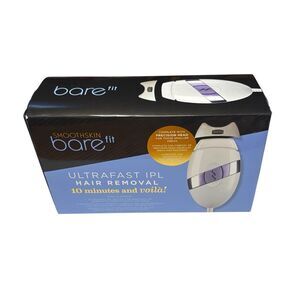 Smoothskin Bare Fit Face & Body IPL Hair Removal Device Purple
